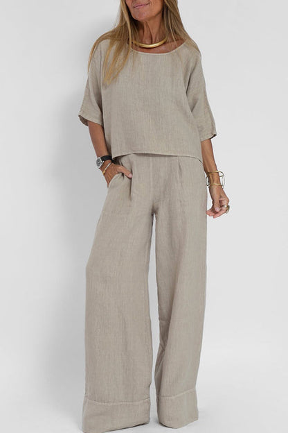 Soraya – Linen Summer Co Ord Set