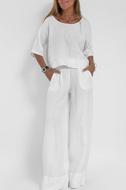 Soraya – Linen Summer Co Ord Set