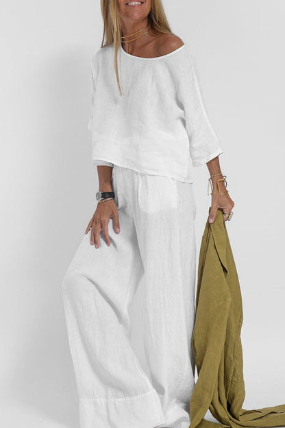 Soraya – Linen Summer Co Ord Set