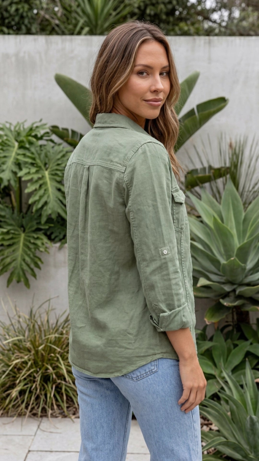 Women's Button Up Denim Jacket