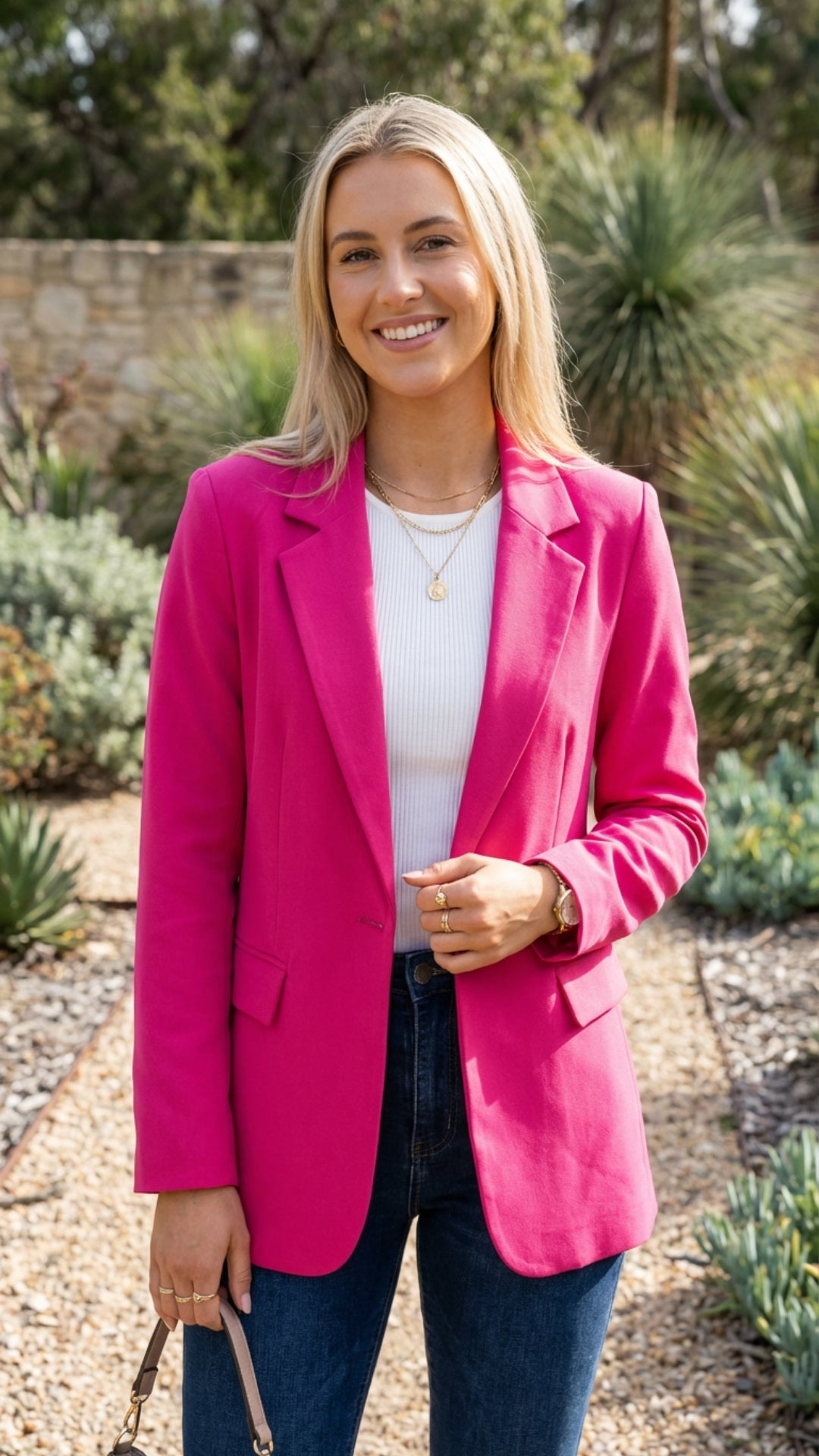 Women’s Tailored Single Breasted Blazer