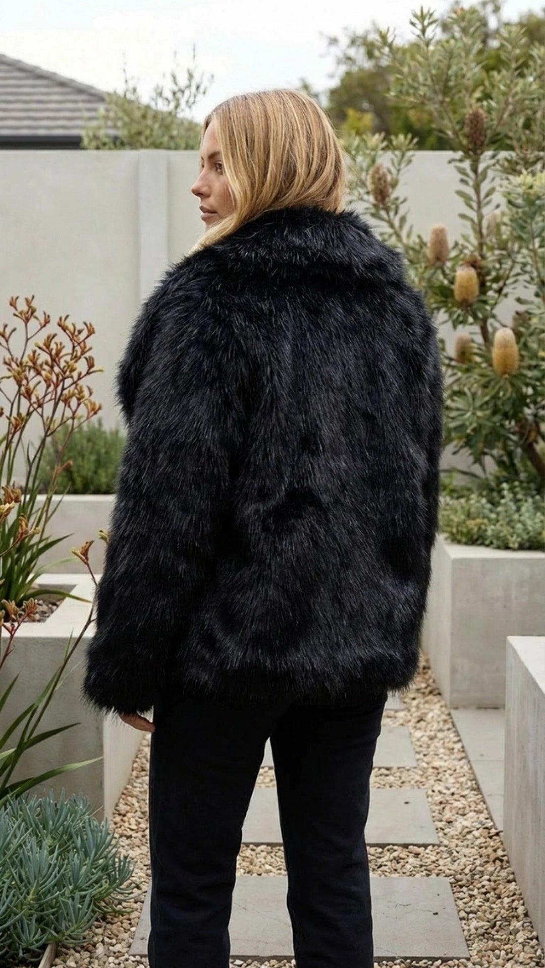 Women's Soft Faux Fur Jacket