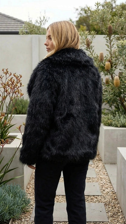 Women's Soft Faux Fur Jacket