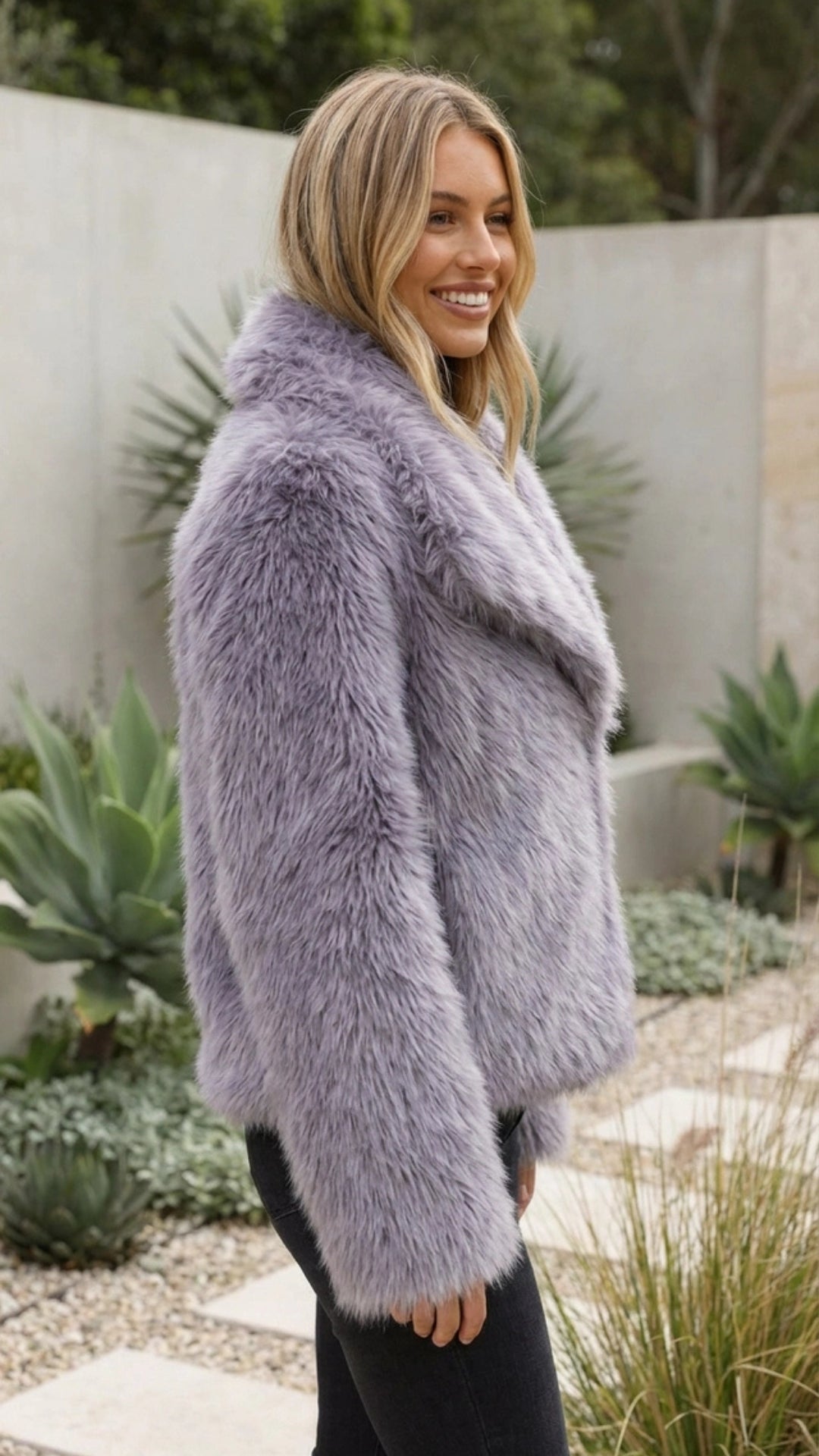 Women's Soft Faux Fur Jacket