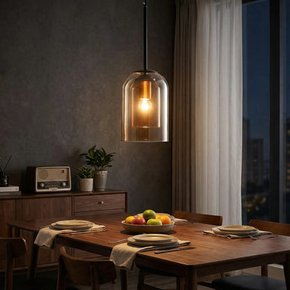 Lumivelle - Single Glass Pendant Light