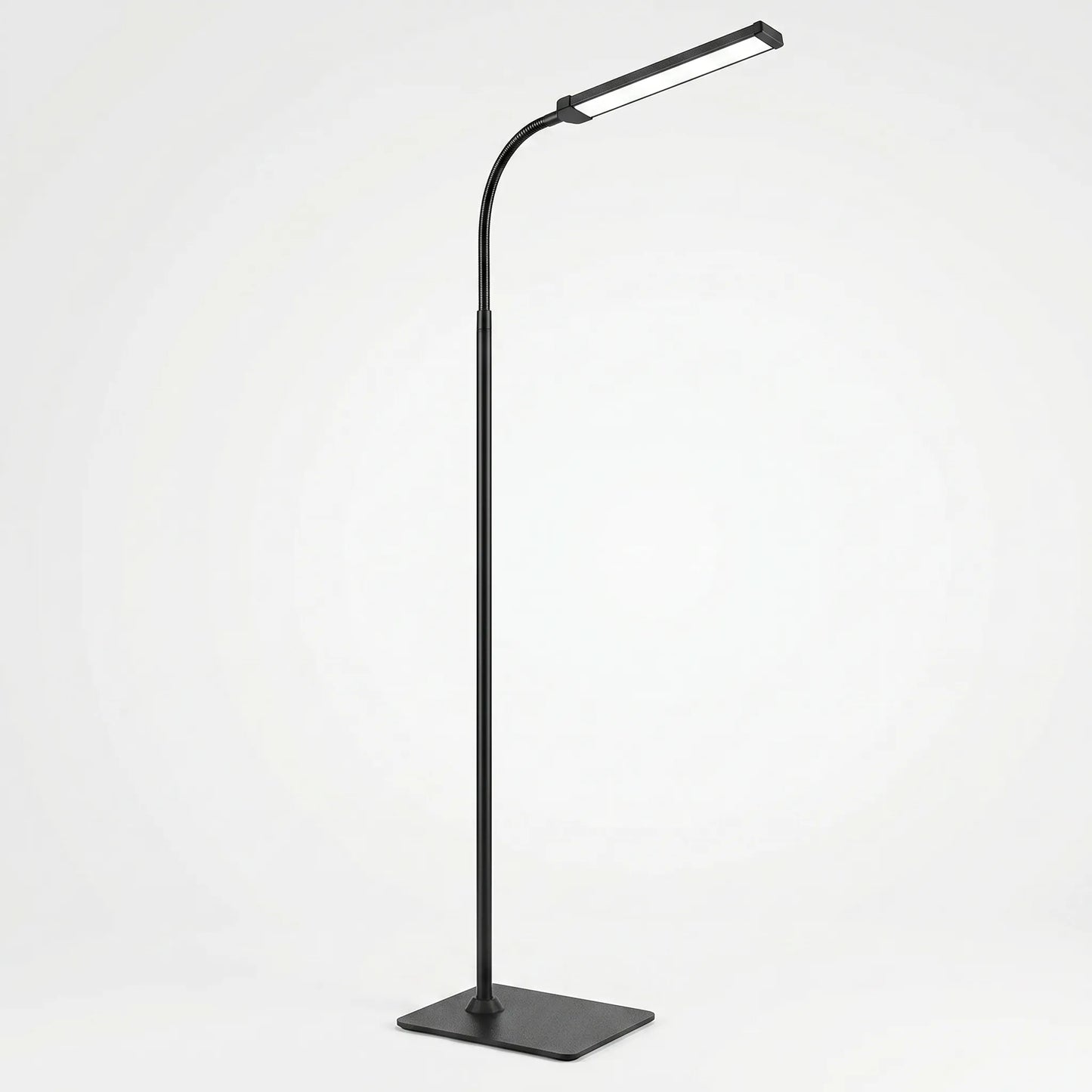 Lumivex - Dimmable Gooseneck LED Floor Lamp- Adjustable Reading Light