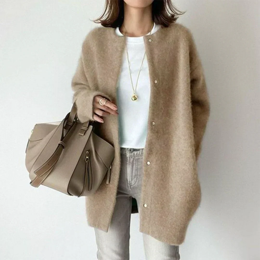 ROWENA | LUXURY RELAXED-FIT LONG CARDIGAN