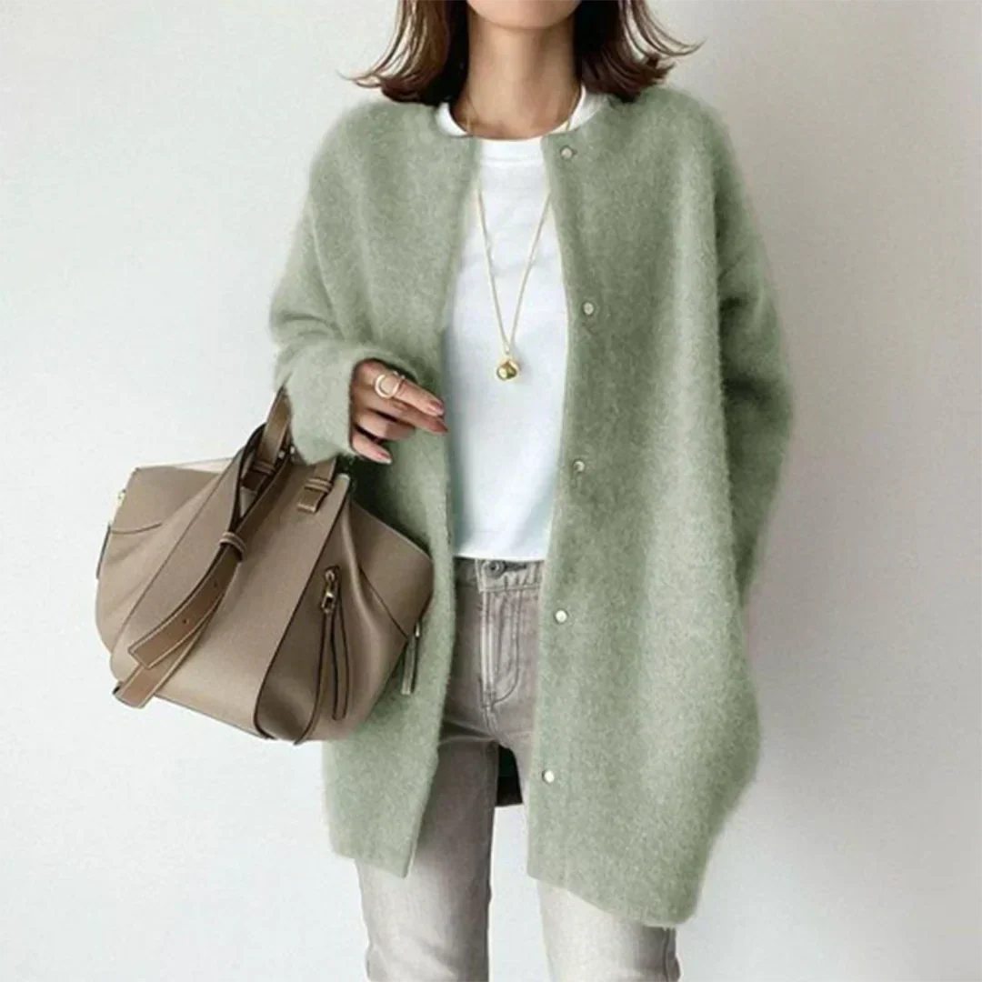 ROWENA | LUXURY RELAXED-FIT LONG CARDIGAN