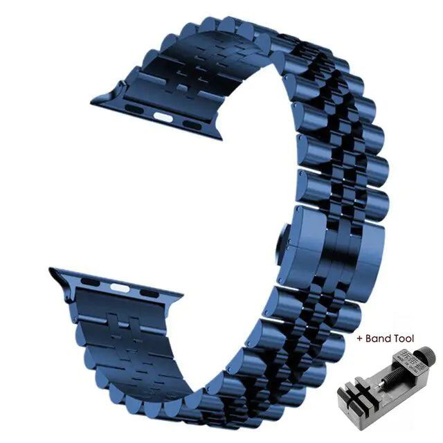 LuxeBand | Edelstahlarmband für Apple Watch 12