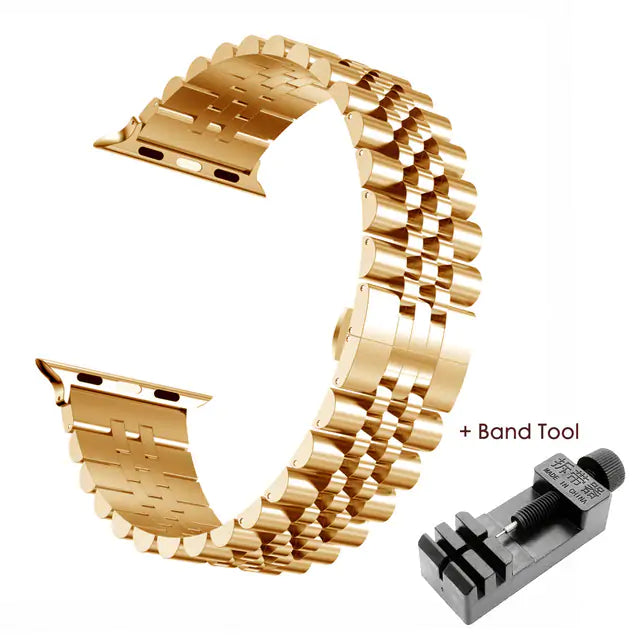 LuxeBand | Edelstahlarmband für Apple Watch 42