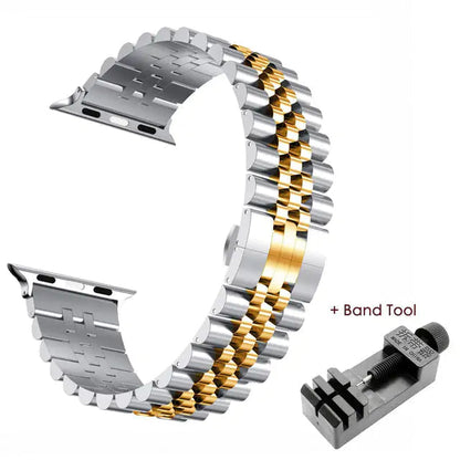 LuxeBand | Edelstahlarmband für Apple Watch 43