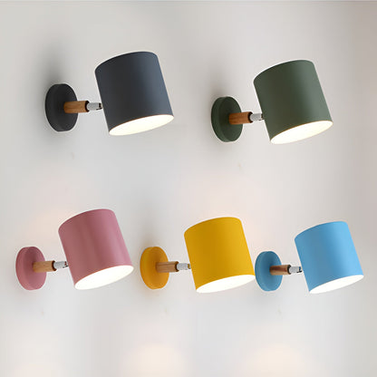 Luxora Adjustable Wall Lamp with Scandinavian Design and Pastel Shades
