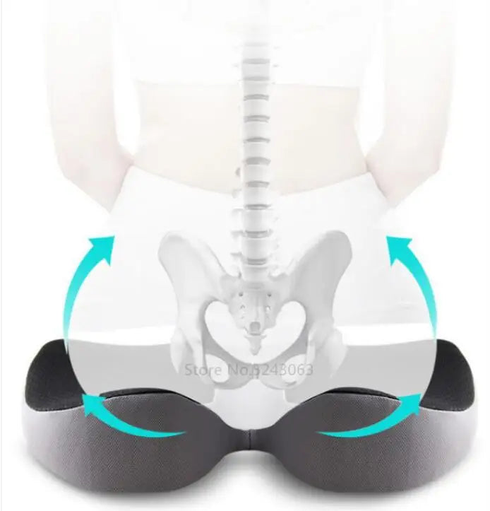 Luxora Ergonomic Seat Cushion for Sciatica Relief and Comfort in Car or Office 4