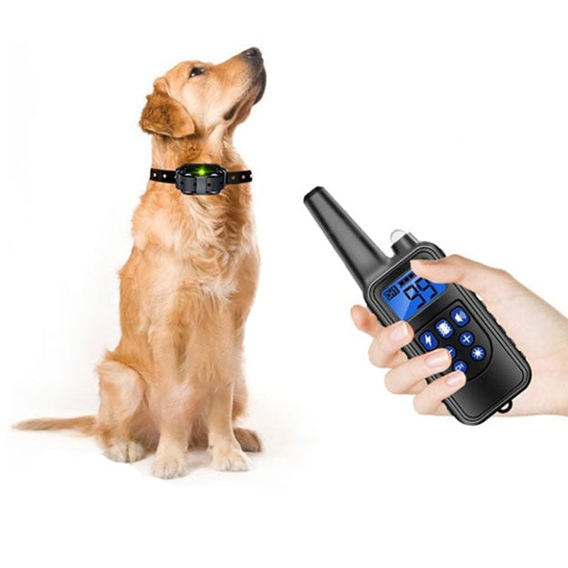 Luxora Rechargeable Waterproof Dog Training Collar with Remote, Multi-Mode Shock and Vibration 2