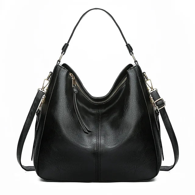 Grand sac en cuir de style vintage
