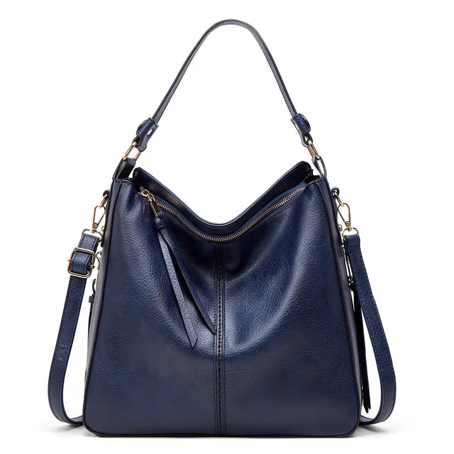 Grand sac en cuir de style vintage