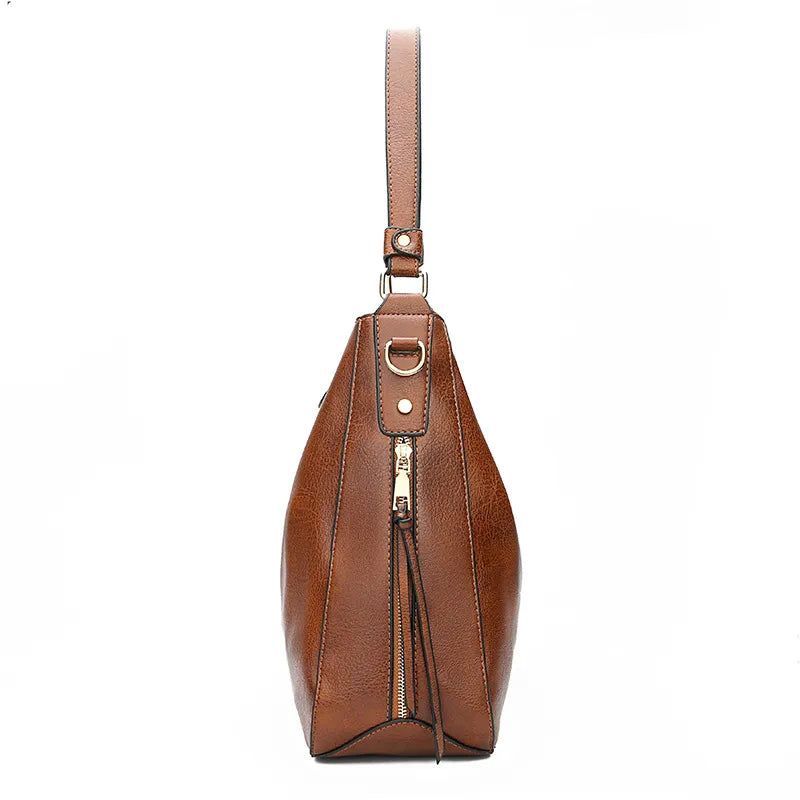 Grand sac en cuir de style vintage