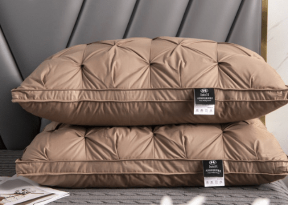 DREAMFEATHER – Luxe Ganzendons Kussen voor een Verkwikkende Slaap