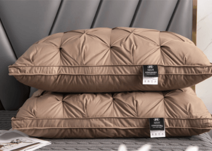 DREAMFEATHER – Luxe Ganzendons Kussen voor een Verkwikkende Slaap
