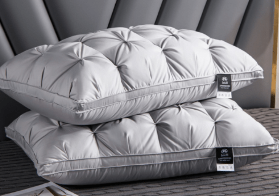DREAMFEATHER – Luxe Ganzendons Kussen voor een Verkwikkende Slaap