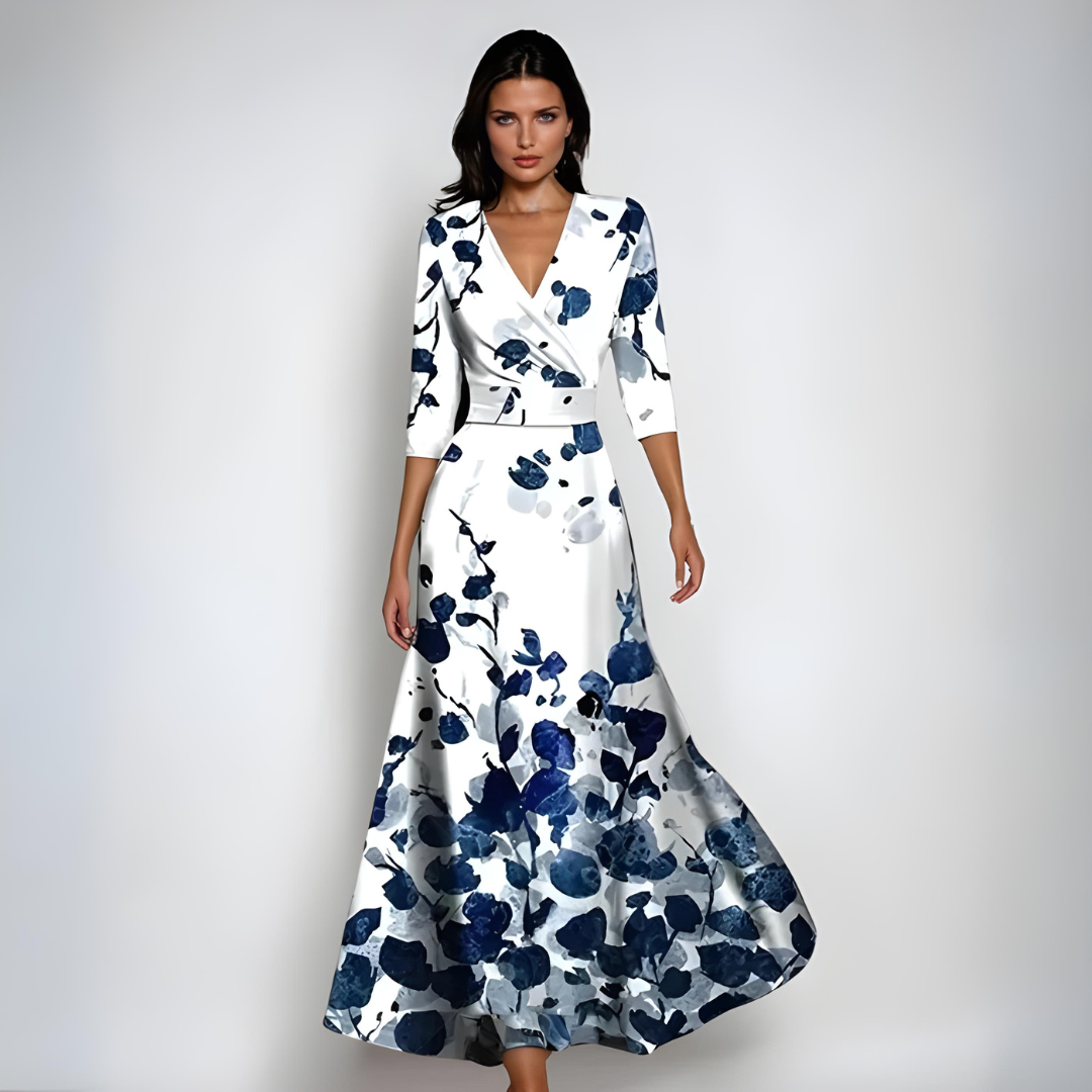 Robe florale élégante pour femme