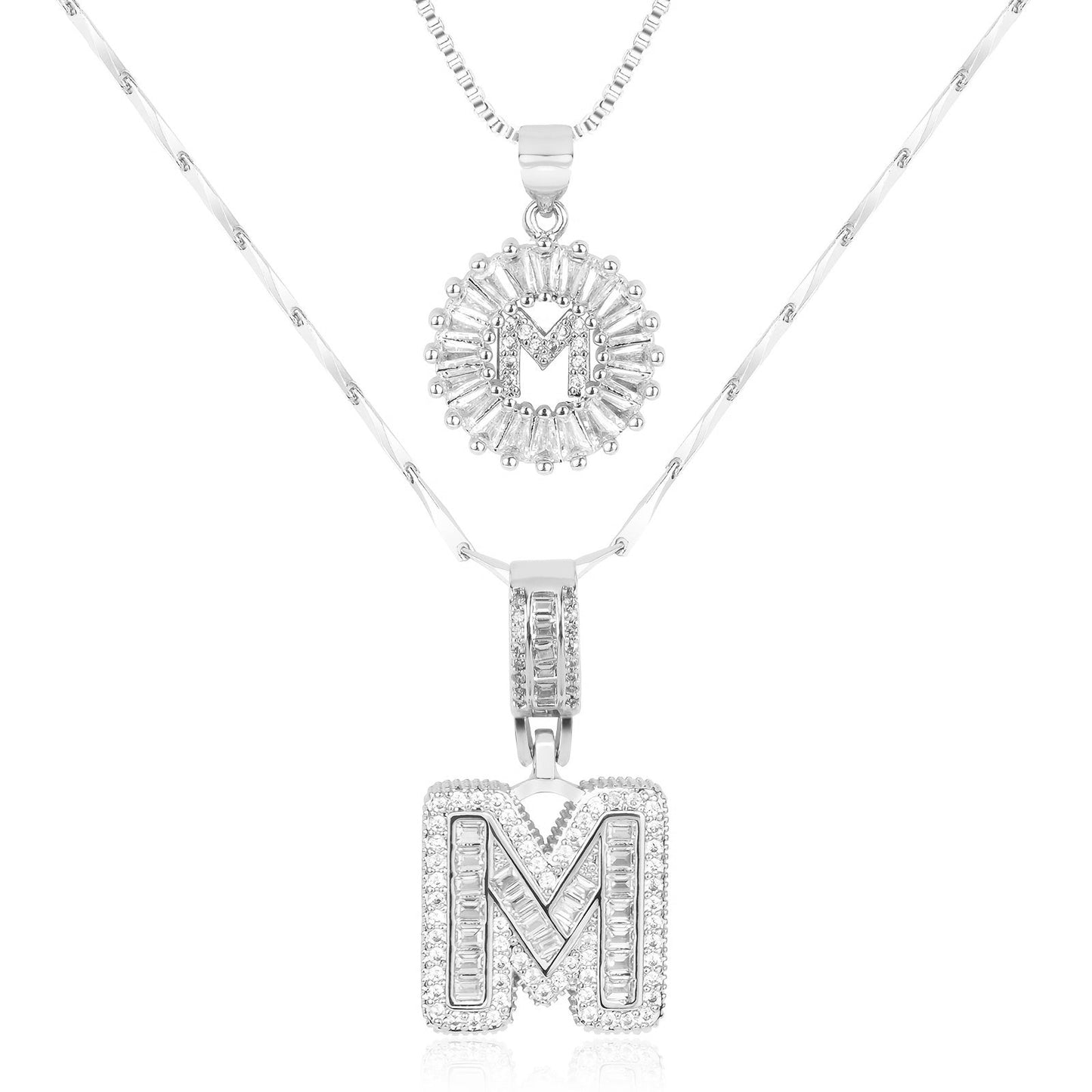 GemLetter Ketting - Initiaal Hanger met Luxe Glans