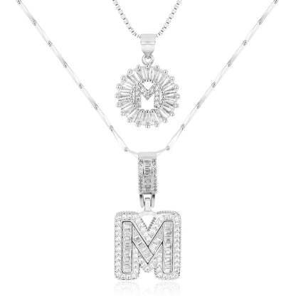 GemLetter Ketting - Initiaal Hanger met Luxe Glans