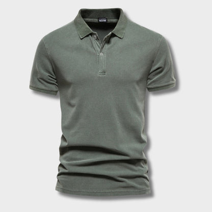 Polo Élégant Homme en Laine Mérinos – Maille Légère d’Été