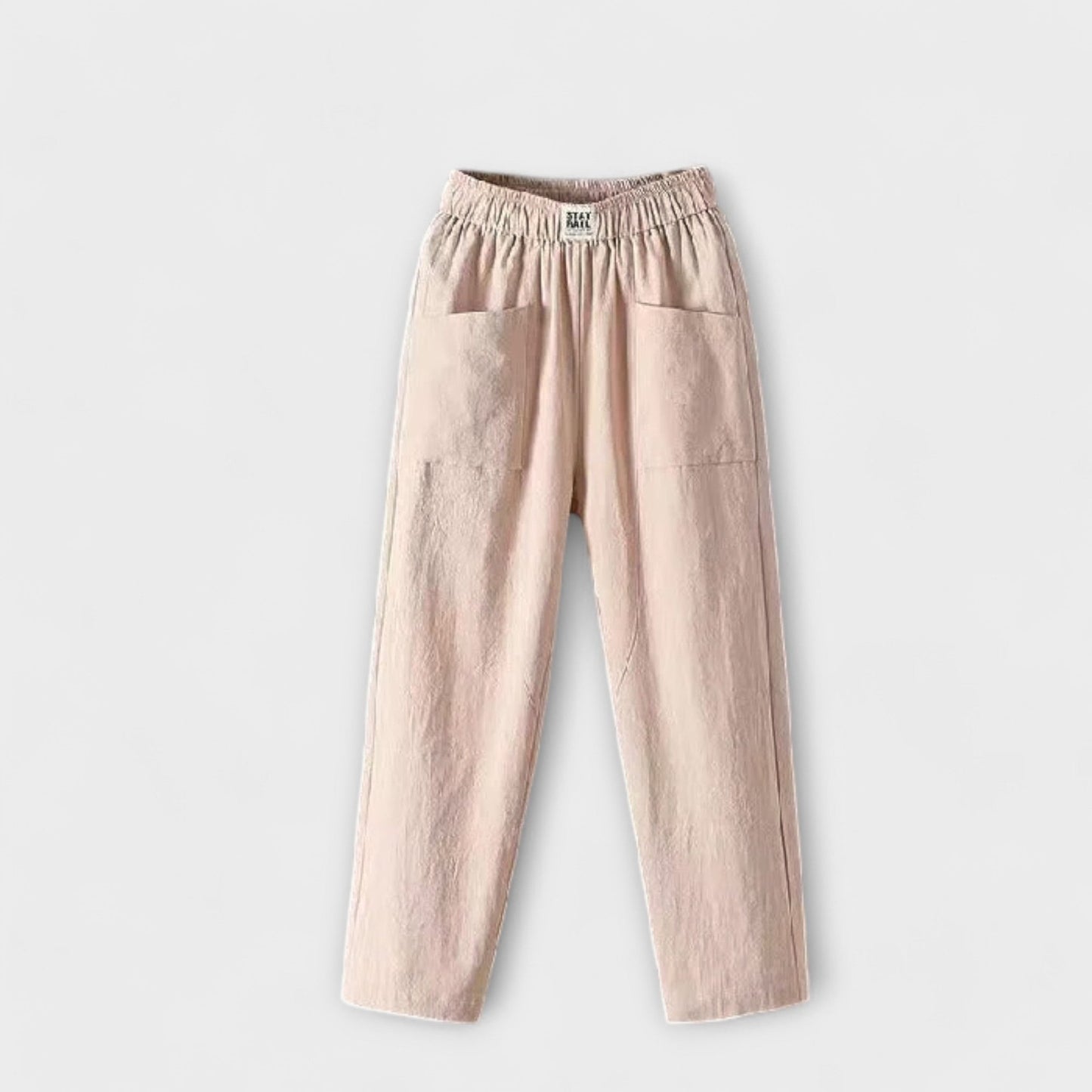 Maya | Pantalones de algodón lino