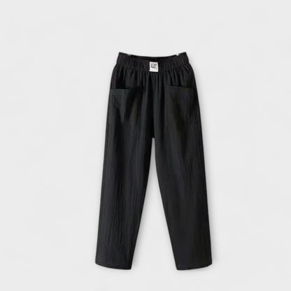 Maya | Pantalones de algodón lino