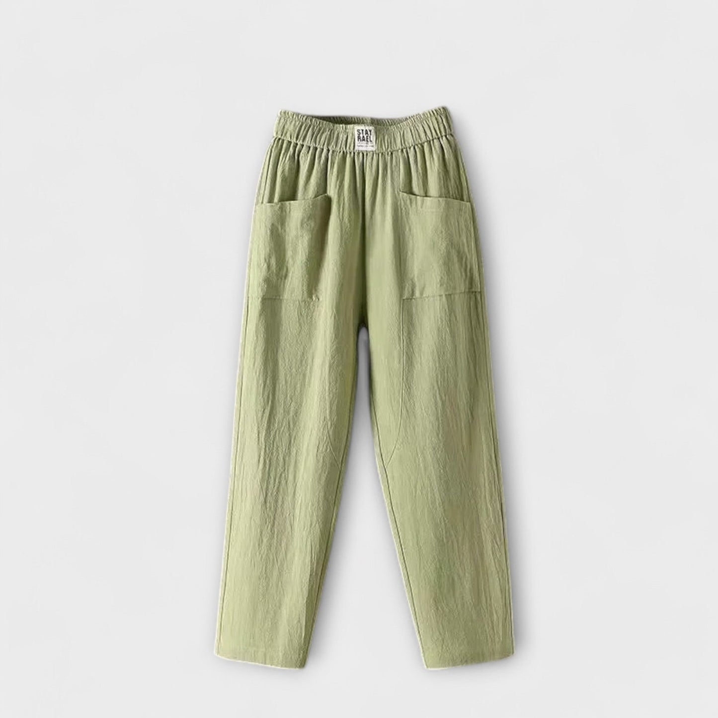 Maya | Pantalones de algodón lino