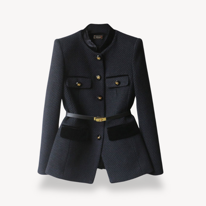 Aleena | Structured Blazer with Front Closure