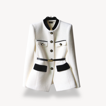 Aleena | Structured Blazer with Front Closure