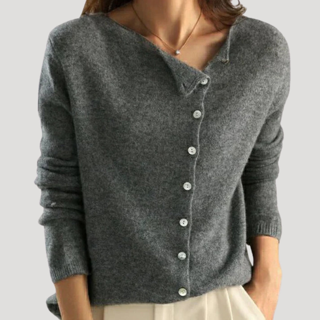 Allegra | Jumper with Button Front