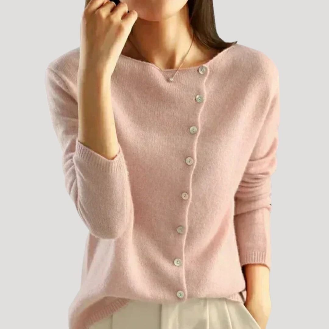 Allegra | Jumper with Button Front