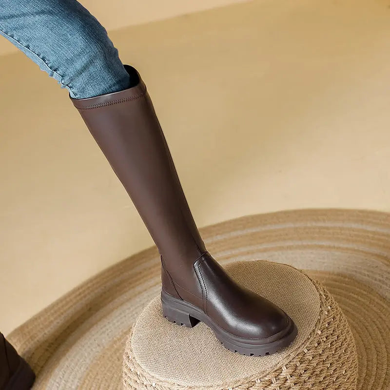 Amaia | Classic Boots with Refined Detail