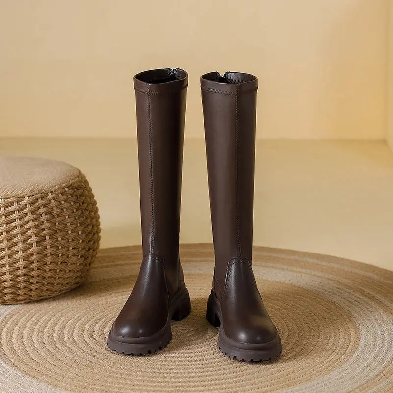 Amaia | Classic Boots with Refined Detail