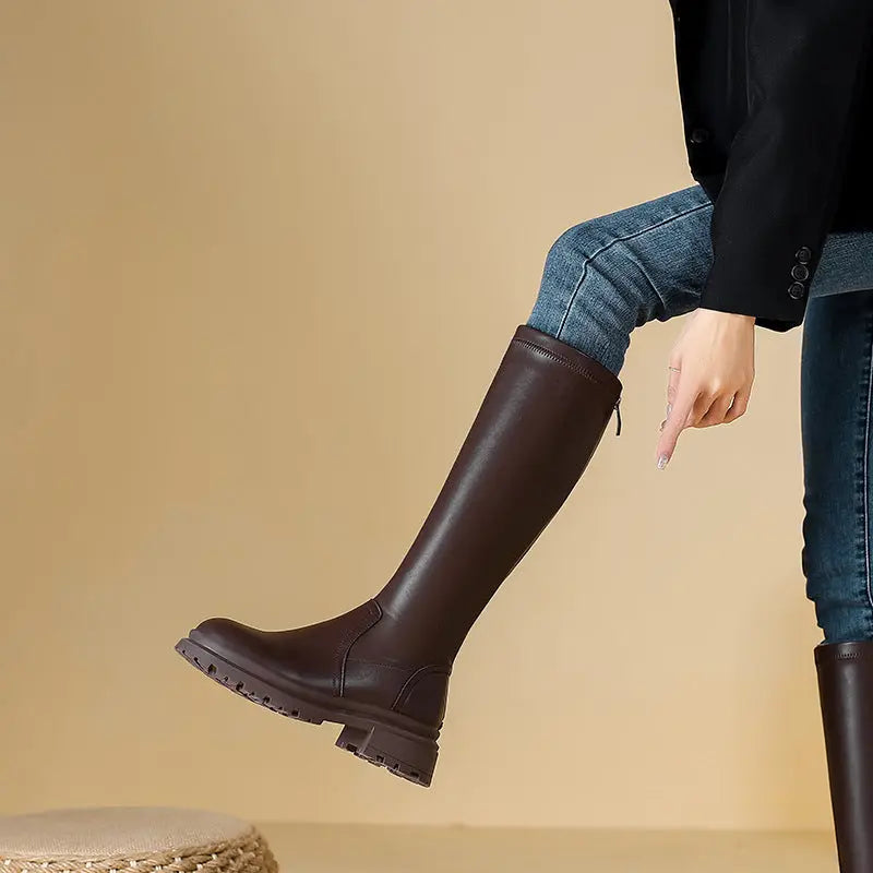 Amaia | Classic Boots with Refined Detail