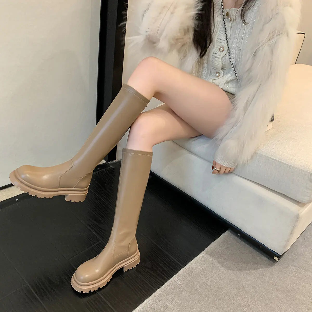 Amaia | Classic Boots with Refined Detail