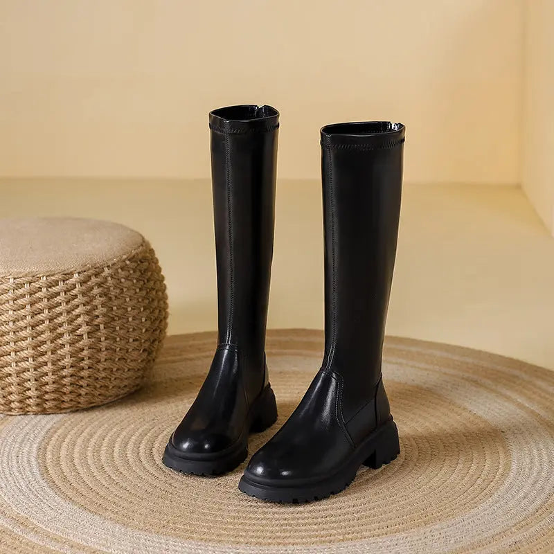 Amaia | Classic Boots with Refined Detail