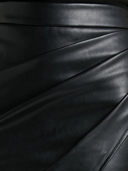 Amber | Midi Skirt with Front Slit