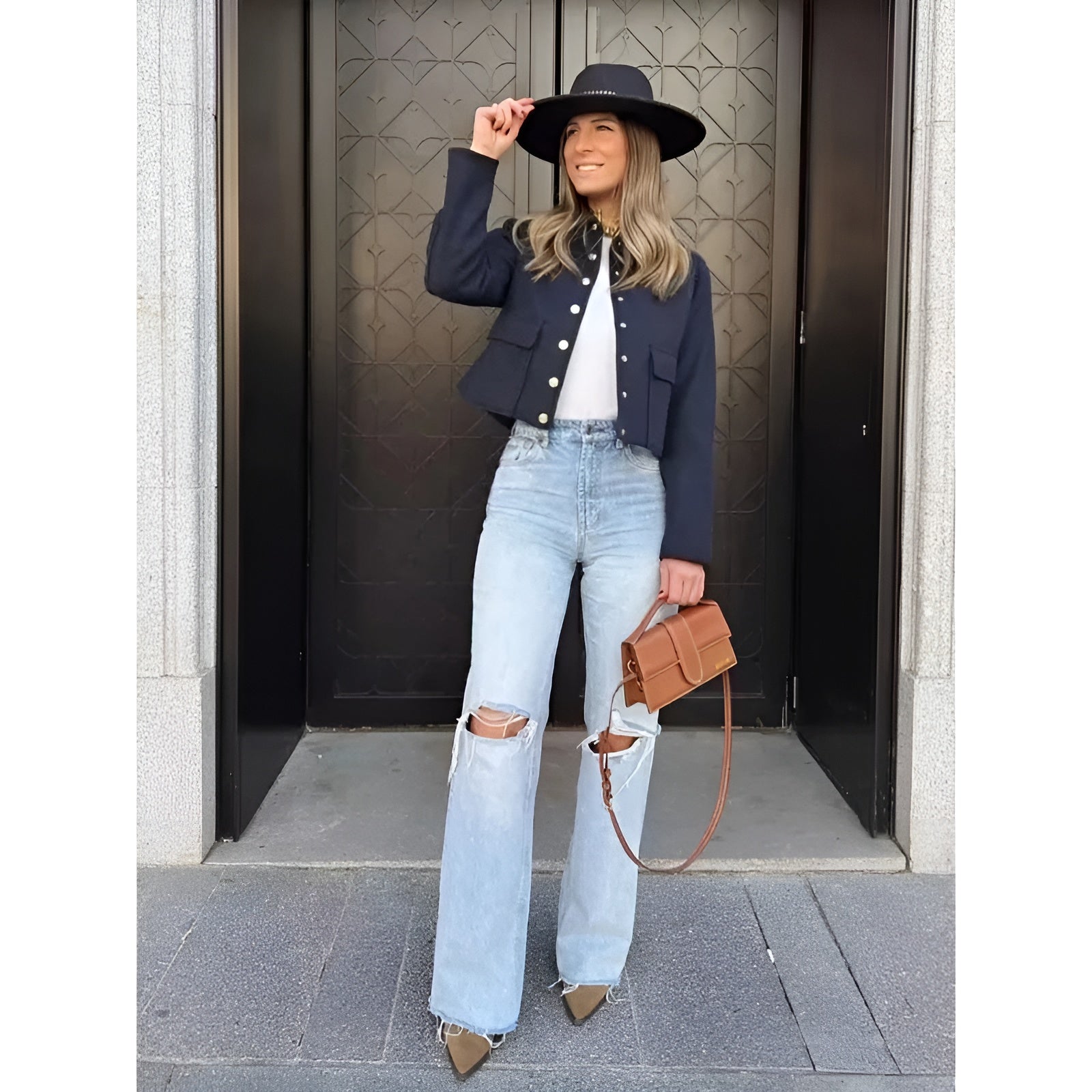 Anita | Refined Top with Tailored Detail