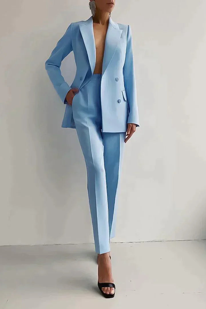 Aurelia | Button-Up Trousers with Tailored Detail