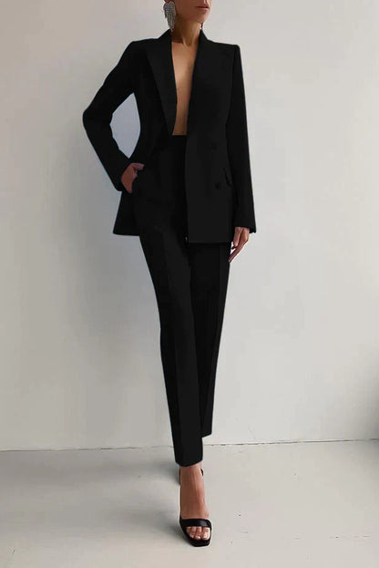 Aurelia | Button-Up Trousers with Tailored Detail