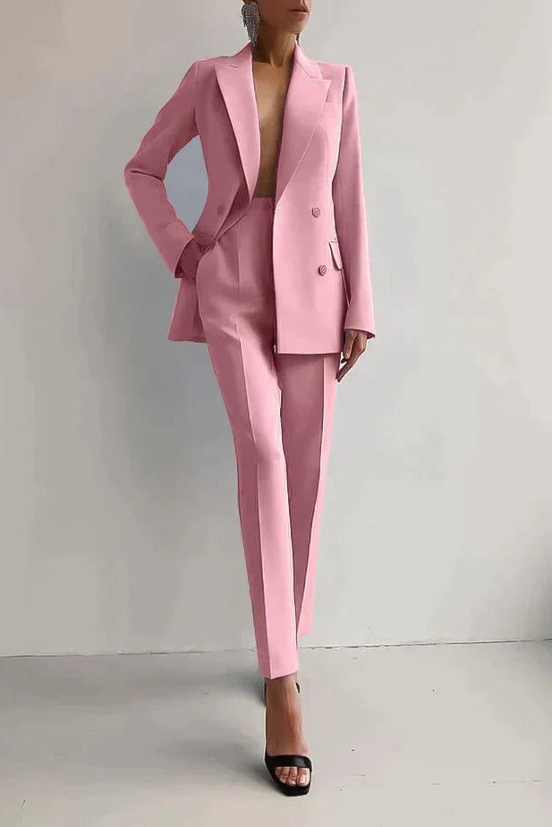Aurelia | Button-Up Trousers with Tailored Detail
