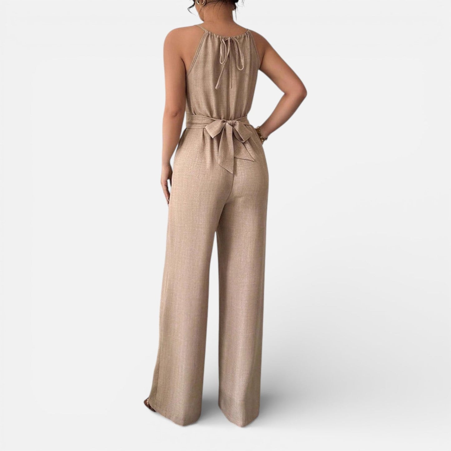 Celia | Refined Jumpsuit with Signature Detail