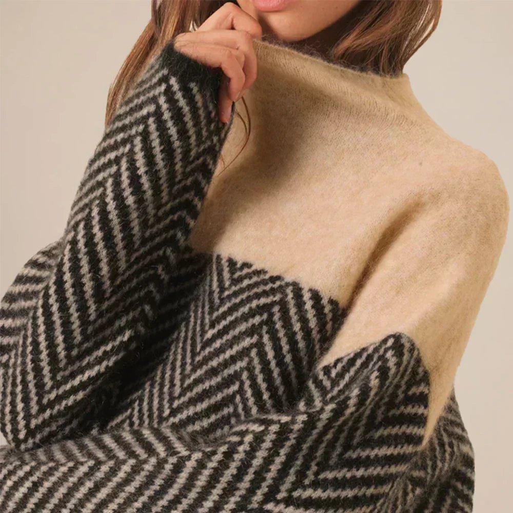 Ciara | Knit Jumper with Tailored Detail