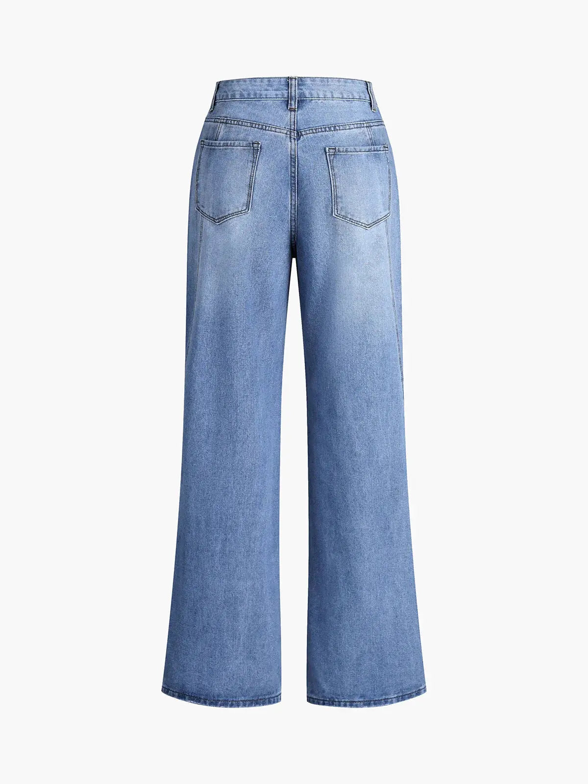 Clara | Denim Trousers with Tailored Detail