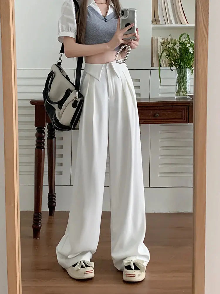 Colette | Wide-Leg Trousers with Tailored Detail