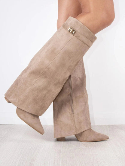 Delilah | Boots with Buckle Detail